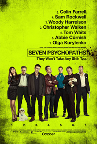 Martin McDonagh Seven Psychopaths Poster